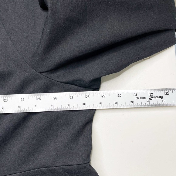 Torrid Studio Luxe Ponte Peplum Blazer Black Size 5X Knit Shawl Collar Lined‎ - Picture 8 of 11